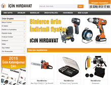 Tablet Screenshot of icinhirdavat.com.tr